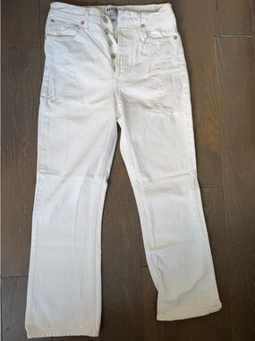 Agolde White Jeans